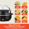BELLA Rapid Electric Egg Cooker and Poacher with Auto Shut