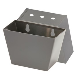 Luwanburg Wall Mount Bottle Cap Catcher Silver Stainless Steel Beer Cap Collector Post Mounted Outdoor (Pack of 2)