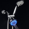 Luminex by PowerSpa 7-Color 24-Setting LED Shower Head Combo with