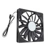 Jiawu 140mm Case Fan, 12V 4 Pin PWM Case Fan,
