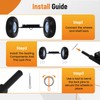 maXpeedingrods All Terrain Wheel Kit Fit for Honda EU3000is Generator,