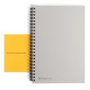 FasNote Blank Spiral Notebook, A5, 160 Pages Blank Paper, Wirebound