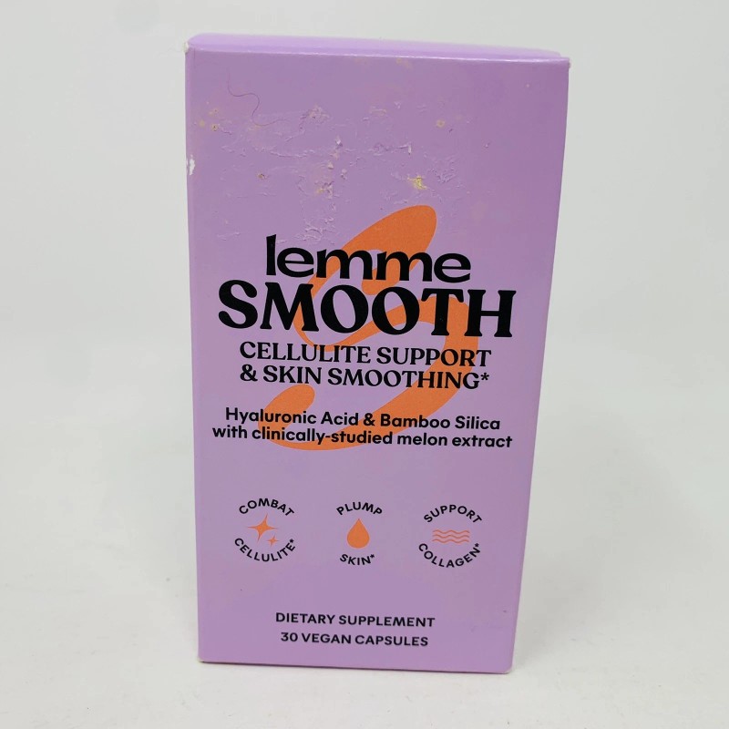 Lemme Smooth Cellulite Support Skin Smoothing 30 Caps Hyaluronic Acid