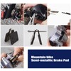 OTOTEC 2 Pairs Resin Semi Metallic Bicycle Disc Brake Pads