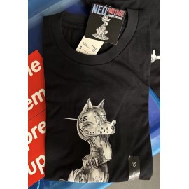 Uniqlo X Neo Miyage Graphic T-Shirt Black S Hajime Sorayama Unisex Robot Dog NWT