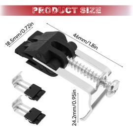 Sink Clips for Stainless Steel Built-in Sinks Undermount Sink Clips Set of 10 Sink Bow Mounting Brackets Sink Bow Adjustable Suitable for Laundry Rooms, Kitchen Sinks, Shower Rooms