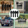 8-Tool Shovel Holder for Truck, Heavy Duty Metal Rack for