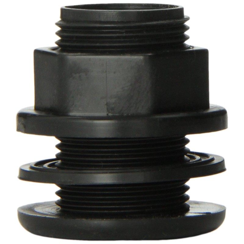 Lifegard Aquatics 1/2-Inch Standard Threaded Bulkhead