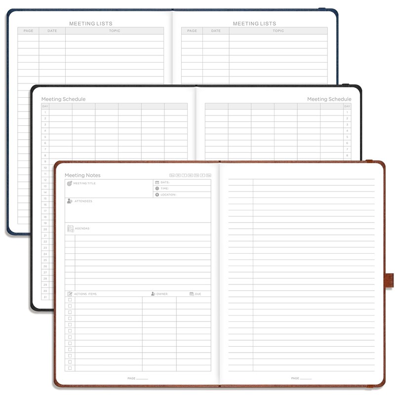 EMSHOI Meeting Notebook for Work with Action Items - 240