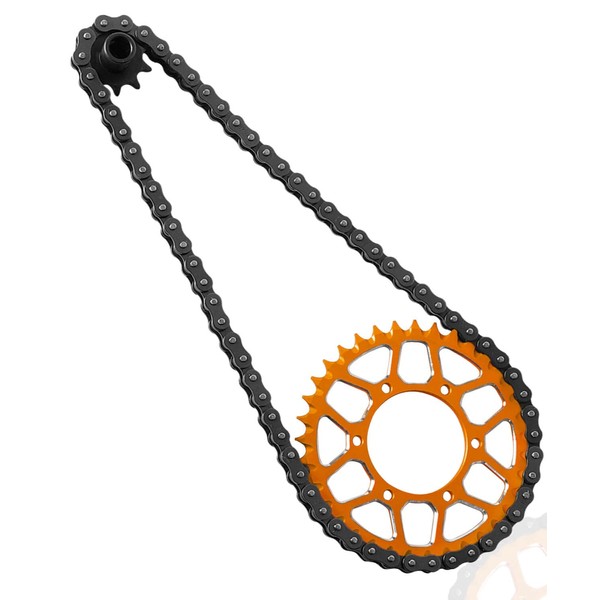 hopsupRC Upgrades Parts Aluminum 7075 Rear Hub Chain Sprocket 36T