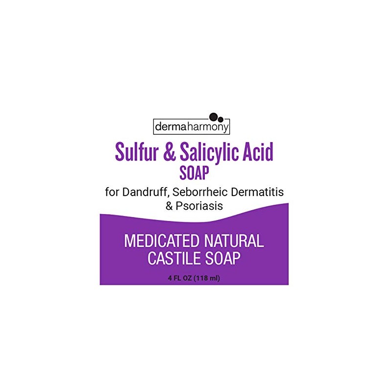 Dermaharmony 5% Sulfur and 2% Salicylic Acid Liquid Castile Soap