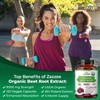 Zazzee USDA Organic Beet Root 8000 mg Strength 20:1 Extract,