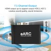Alanph HDMI eARC/ARC to HDMI, RCA R/L, Optical, 3.5mm Audio