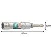 TONE 2BNU-14 Replacement Universal Bit Socket, Bit Insert, 2 Sides