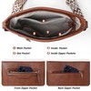 TANTOMI Purses for Women 3PCS, PU Leather Crossbody Bags Set