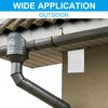 PATIKIL 10x10" Attic Vent Soffit Vent, 2 Pcs Aluminum Alloy