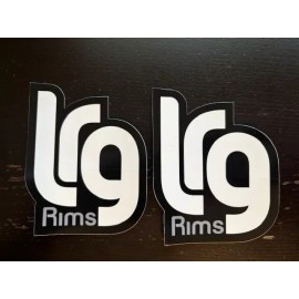 LRG RIMS OEM 2PC STICKER SET - RACE OFF ROAD