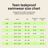 KNIX Kt Teen Period Swim Sport One-Piece - Period Swimwear