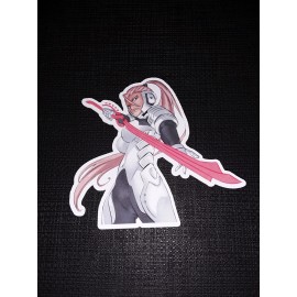 Valkyrie Yuna Edens Zero Glossy Sticker Anime Waterproof!