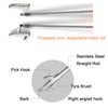 Linsiter 2 pcs Tire Rock Remover Tool, Car Tire Clear
