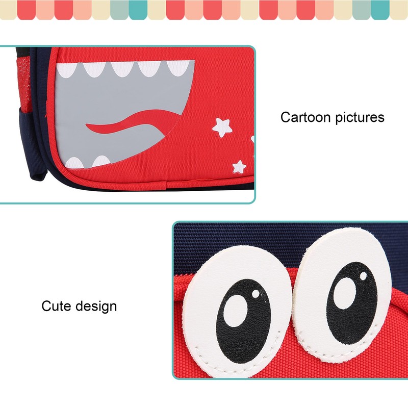 Baby School Bag Dinosaur Cartoon Backpack Cute Kindergarten Schoolbag Shoulder