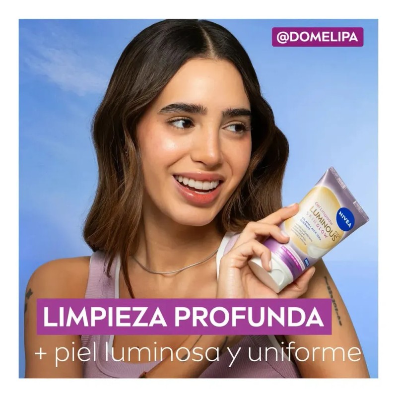 NIVEA Luminous 630 Skin Glow Gel Limpiador 150ml
