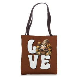 I Love My Frenchie Dad Gnome Graphic For French Bulldog Mom Tote Bag