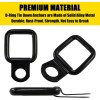Unbranded D Ring Tie Down Set Alloy Steel Tie Down
