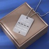 YANCHUN Bring Them Home Now Necklace for Men Women Bring
