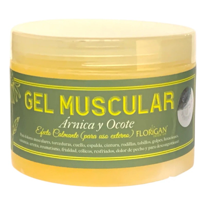 2 Pzas Gel Muscular Efecto Calmante Árnica Y Ocote 350gr