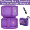 co2CREA Hard Carrying Case for JBL Go 4 Go3 Go