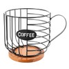 Sarini Coffee Pod Organizer Counter Coffee Capsule Holder Large Capacity