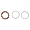 Kazoo Flute Professional Amplified Ham with Wooden Kazoo Mouth Ring