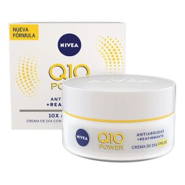 Crema Facial Nivea Q10 Antiarrugas Reafirmante Fps30 50ml