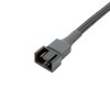 4-Pin PWM Fan Splitter Cable, Nylon Braided Adapter Computer PC