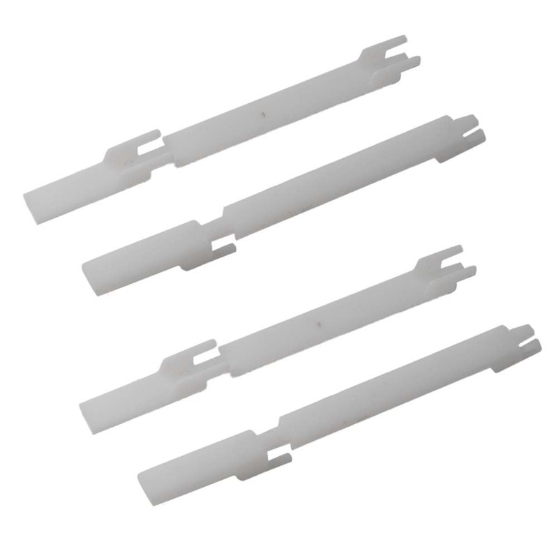 VHEUHZ Screw-On Hinges - Door Hinges Pack of 4 Nylon