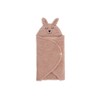 Jollein Baby Einschlagdecke - Bunny, Wild Rose - Mit Ohren
