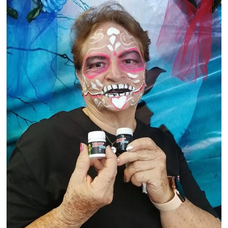 Zombie Paint 14 Pinturas Corporales Zombie Paint