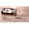 ATE Pro. USA 10 Pc. HOOK razor blades with container