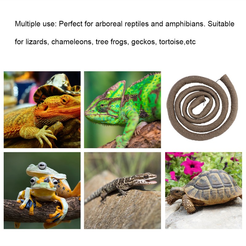 Artificial Reptile Climbing Branch Flexible Jungle 3.28ft Rattan Long Vine