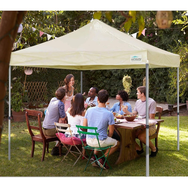 Ontheway 10' x 10' Replacement Canopy Top for Pop Up