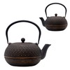 YJX 60.9oz Large Cast Iron Teapot for Stovetop Safe, 6