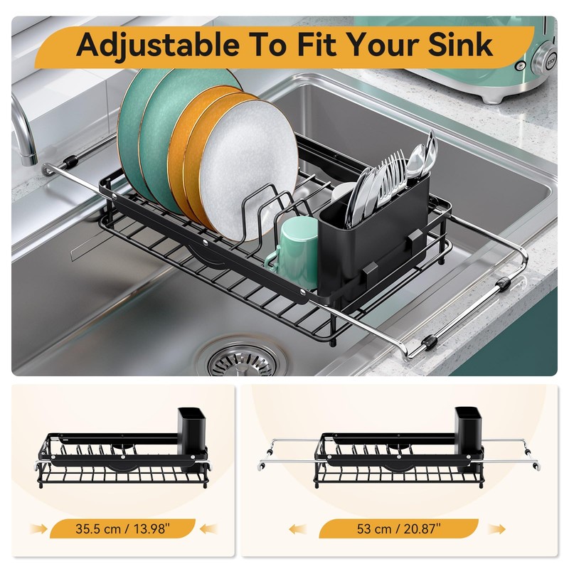 Over the Sink Dish Drying Rack,In Sink Dish Drying Racks,Expandable
