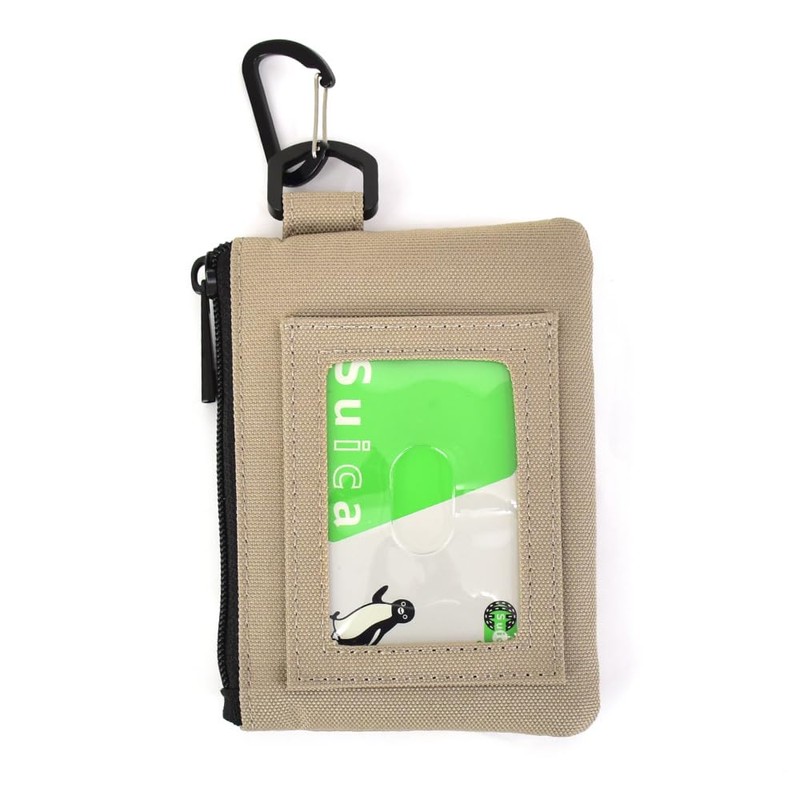 Pass and Coin Case Cinnamoroll, beige (ICN-006)