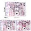 Sea Team 80-Pack Assorted Shatterproof Christmas Ball Ornaments Set Decorative