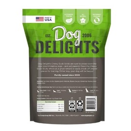 Dog Delights Chewy Duck Sticks 44oz,(2.75lb.)