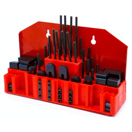 LLDSIMEX 52Pc T-Slot Clamping Kit Mill Machinist Set Table Slots: M8