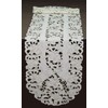 Creative Linens Embroidered Floral Table Runner 15x70 Oval Dresser Scarf