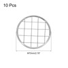 uxcell 10 Pcs 70mm Mason Jar Flower Frog Insert Grid