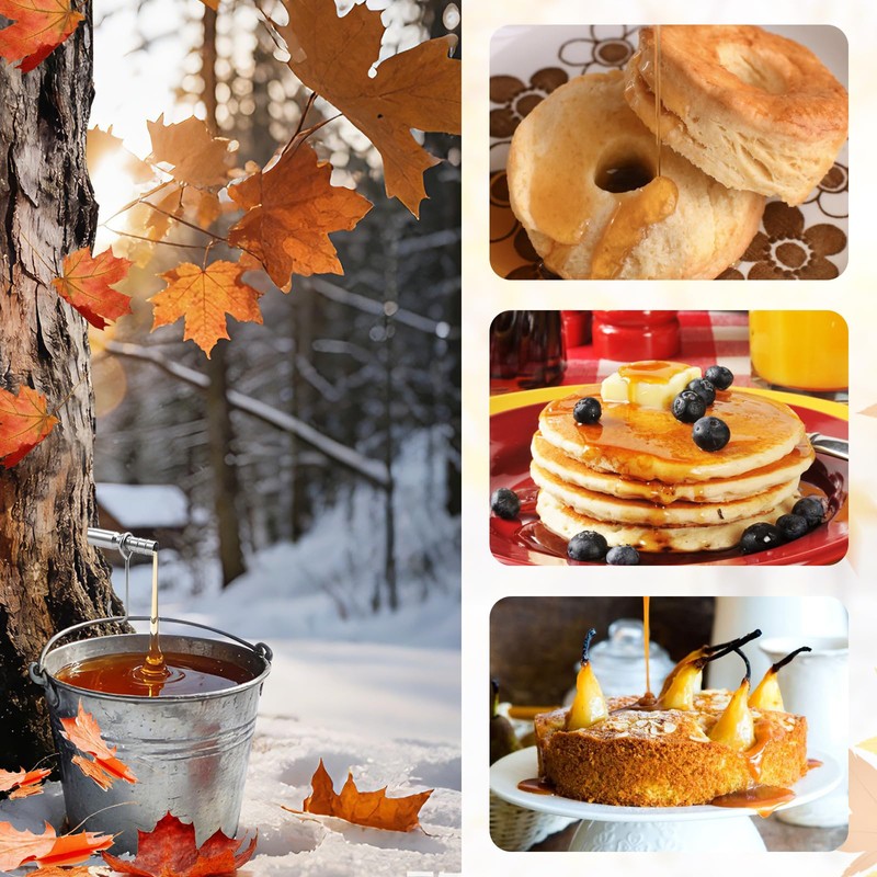 4 Pcs Maple Tree Syrup Tapping Kit, Including 4 Stainless